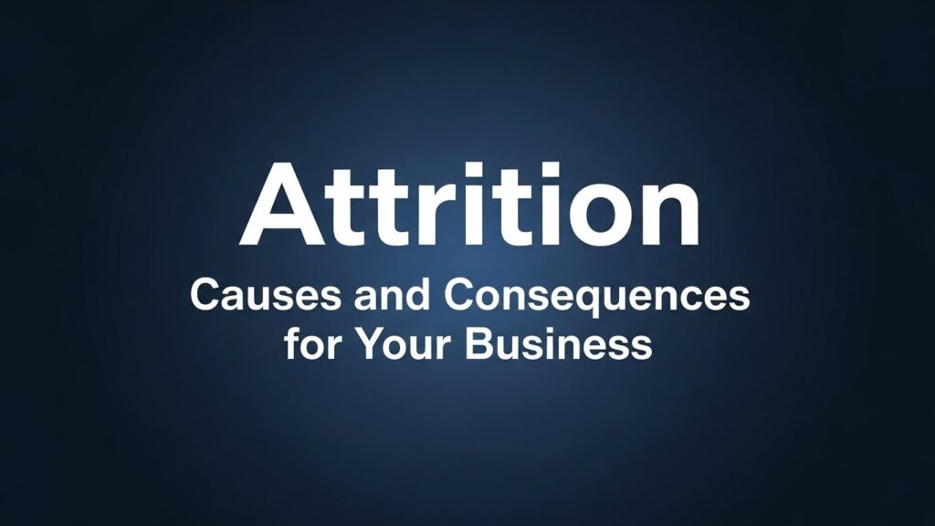 Attrition: Causes and Consequences for Your Business